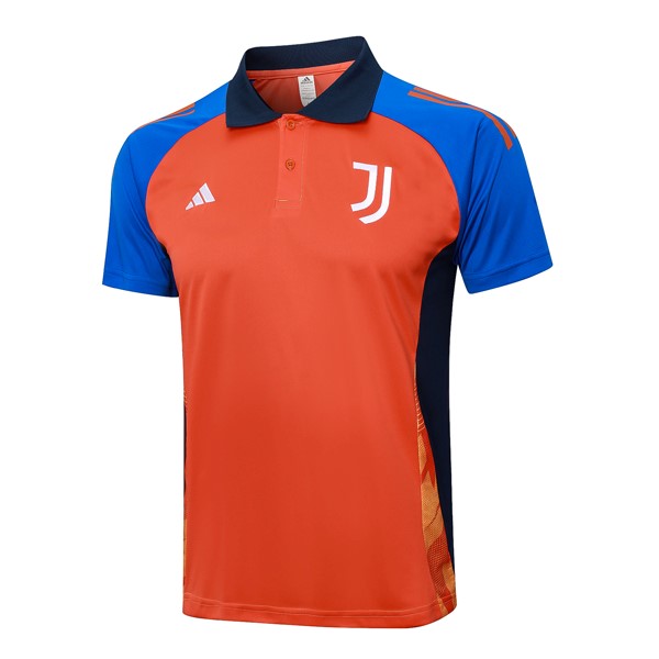 Polo Juventus 2024-2025 Arancione Blu 2